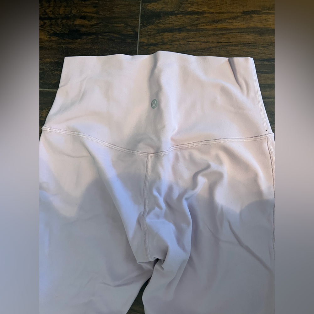 Lululemon Light Pink High-Waisted Leggings